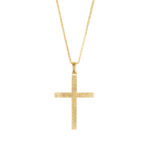 Χρυσός Σταυρός Ανδρικός Ζαγρέ Κ14