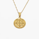 Χρυσό Μενταγιόν Κ14 Κωνσταντινάτο