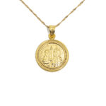 Χρυσό Μενταγιόν Κ14 Κωνσταντινάτο