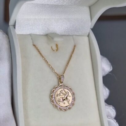 Χρυσό Μενταγιόν με τον Τοξότη Κ14